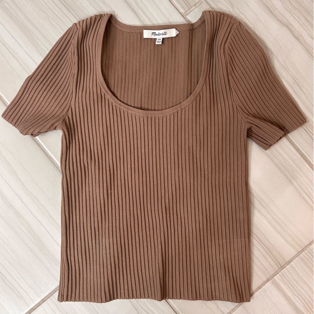 Madewell Ottoman Ribbed Top